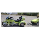 2000 Honda Goldwing Trike/Trailer *Rebuilt Salvage