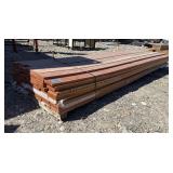 81 Pieces-  5/4" X 6 Cement Board Trim 12
