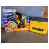 DeWalt Cooler,  Box of Tools
