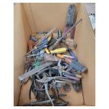 Box of Nippers, Screwdrivers and more