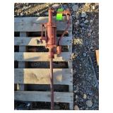 Vintage Barrel Oil Pump