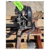 Black Briggs & Stratton Engine