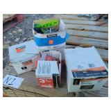 5 Small Boxes of Fasteners