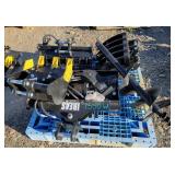 11 Piece Mini Excavator Attachments