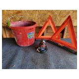 Roadside Caution Sign/ Everbilt Water Pump