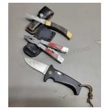 2 - Knives & 1- Winchester Multi-Tool