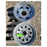 2- Mismatch Trailer Wheels