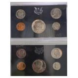2-- 1972 Proof Sets in Boxes