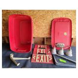 Exit Signs/ Lights/ Brackets/Tote