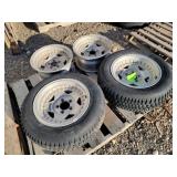 4 - Centerline Wheels - 2 have Tires