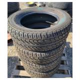 Four- Mastercraft tires 235/65R17