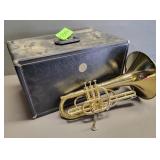 Bach Mercedes Marching Mellophone with Case