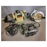 Tote of Power Tools - Electric