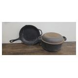 2-- Cast Iron Pans