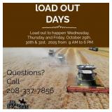 Load Out Days