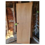 1 - Hollow Birch Wood Door