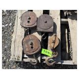 4 - Vintage Pulleys