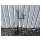 2- Pitchforks w/ 3 Extra Heads