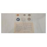1965 Proof Set in White Envelope