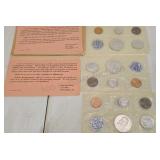 2--1962 Proof Set in White Envelope