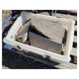 Tote of Decor Pathway Rocks