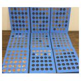 3 - Lincoln Penny Folders 1909-1989