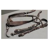 Show Bridle & Collar w/ Silver Accents