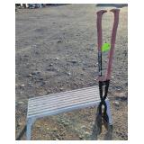 Foldable Step/ Post Hole Digger