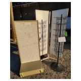 2- Peg Board Stand & 1- Card Display