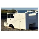 Utility Truck Bed with 8 Built-in Tool Boxes