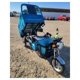 2025 Electric Tricycle with Dump Bed