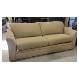 Tan Pull Out Bed Couch