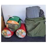3 - Sleeping Bags & Air Mattress