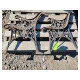 Cast Iron Bench Sides