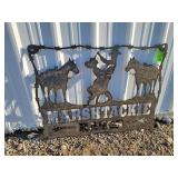 Ranch Sign Metal Art