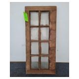 Vintage 8 Panel Window