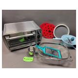 Oster Conventional Oven & Dishes