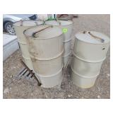 4-- Oil Drums