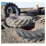 Set of Duallys for a Ford Tractor