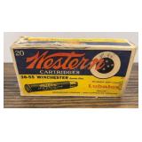 20 Rnds - 38-55 Winchester 255gr - Western
