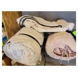2- Coleman Canvas Sleeping Bags