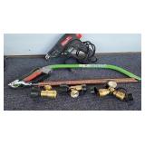 Heat Gun, Valves, Bow Saw