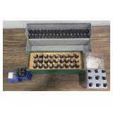 Variety of Letter & Number Punches