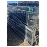 8- Wrought Iron Construction Site Fence Panels