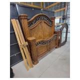 Full Size Head Boar & Foot Board & Mirror