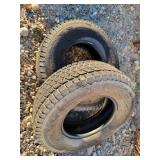 2-- 235/75R15 Bridgestone Studless Snow Tires
