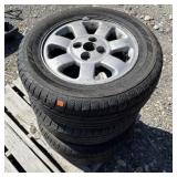 4-- Mastercraft 195/60R14 - and wheels