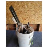 Variety of Concrete Trowels