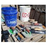 Assorted Concrete Hand Tools