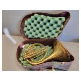 Continental Colonial Mellophone with Case